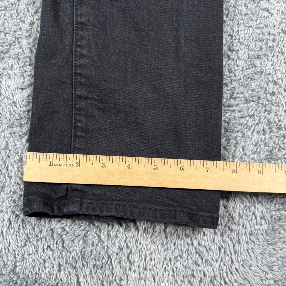 Polo Ralph Lauren Varick Slim Straight Jeans Mens 34x30 Black Denim Pants - Picture 7 of 8